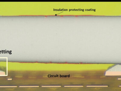 Assembled Resistors. Incomplete wetting