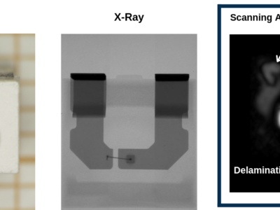 Doing A Confocal Acoustic Inspection On Optoelectronic Components