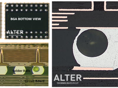 MacroVoids in assembled BGA packages