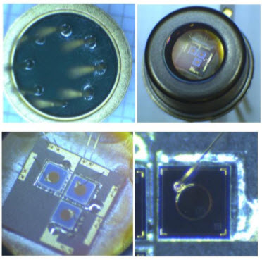 Single PackageTriple Photodiodes