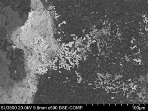 SEM-Ag-migration-inside-of-MLCC-chip-causing-failure