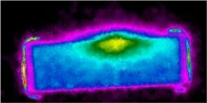 Thermal-imaging-of-a-cross-sectioned-MLCC-with-hot-spot