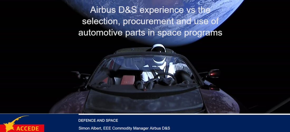ADS experience vs the selection, procurement and use of automotive parts in space programs