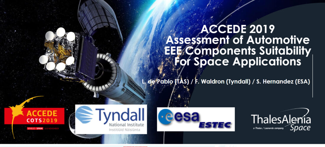 Assessment of automotive EEE Components Suitability for Space applications