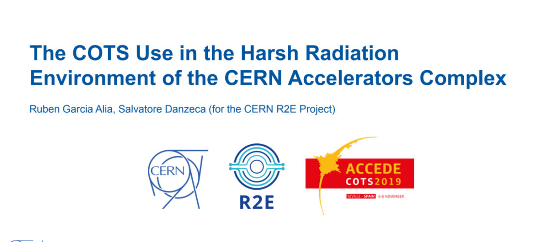 The COTS Use in Harsh Radiation Environment of the CERN Accelerators Complex