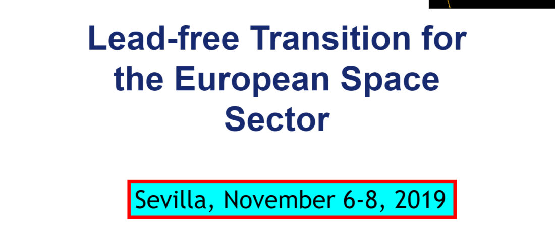 Lead-free Transition for the European Space Sector