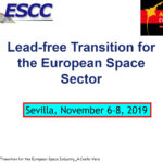 Lead-free Transition for the European Space Sector