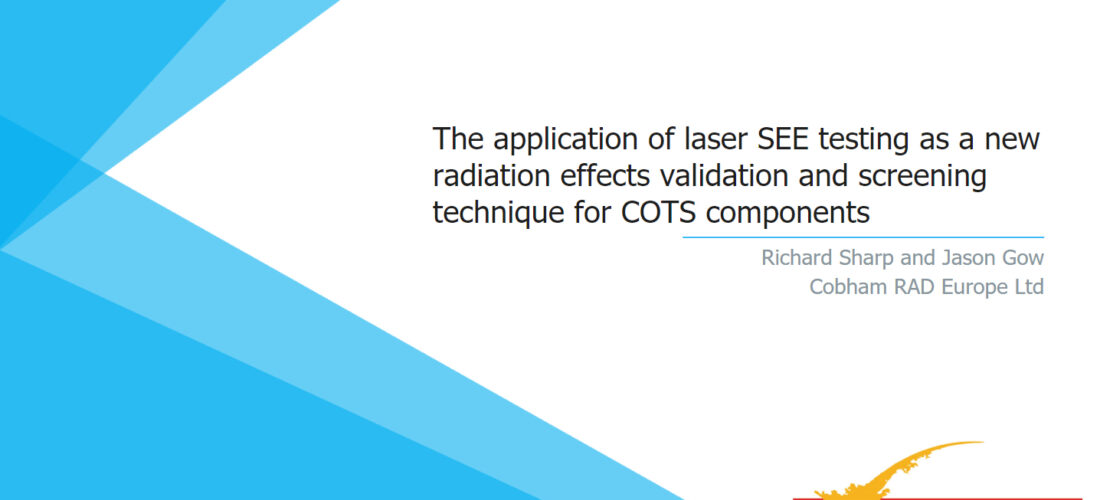 The application of laser SEE testing as a new radiation effects validation and screening technique for COTS components