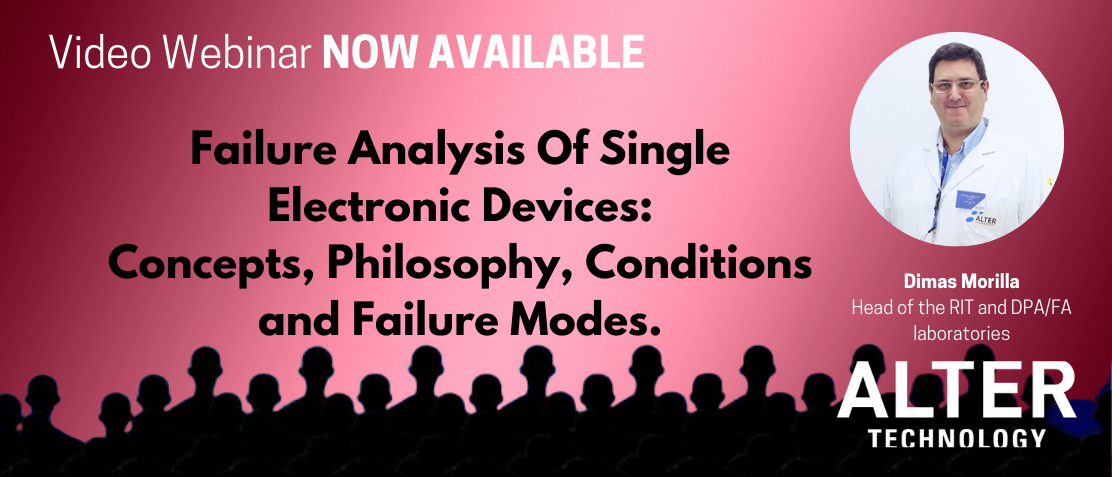 Failure Analysis Of Single Electronic Devices Webinar