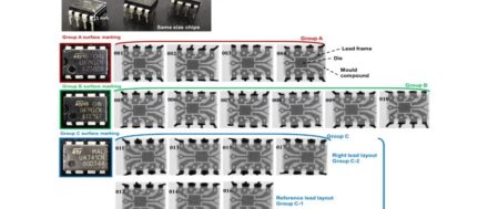 A Novel Non-Destructive Inspection Technique to Detect Counterfeit Electronic Components