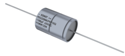 Axial form factor of KEMET’s ultra-high CV capacitor