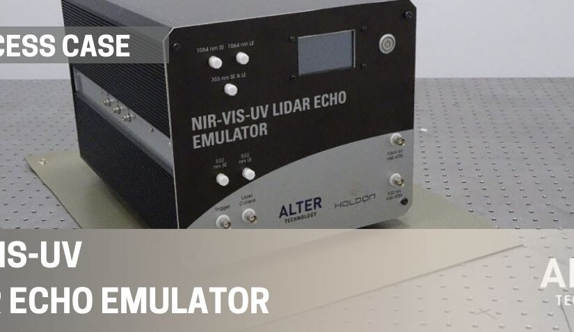 Near-infrared, visible and ultraviolet LIDAR echo emulator PORTADA