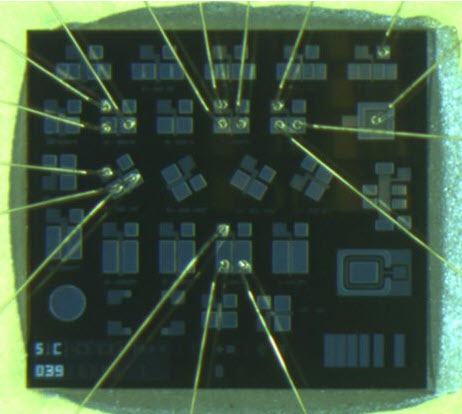 PROTOTYPING AND CHARACTERISATION OF RADIATION HARDENED SIC MOS STRUCTURES