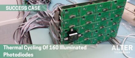 Thermal cycling of 160 illuminated photodiodes Success Case