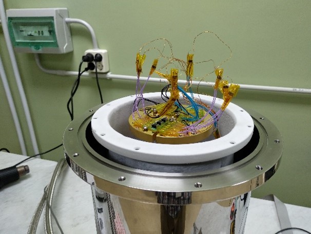 measurements made to the 10nF capacitors