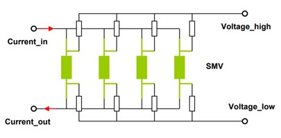 Connect 4-terminal resistors in parallel