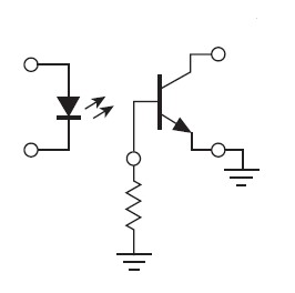 Phototransistor with base