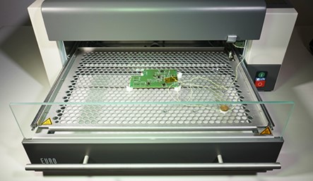 Figure 1: Prototype Reflow oven for low complexity boards