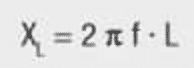 nductive reactance eq. [4]