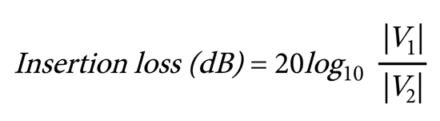 insertion loss