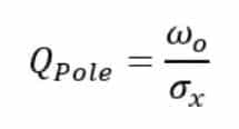 pole-quality-factor-calculation-equation