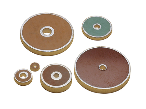Figure 21. Discoidal feedthrough ceramic capacitors; source: API Technologies