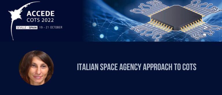 Italian Space Agency Approach to COTS