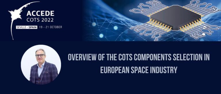 Overview of the COTS components selection in European Space Industry