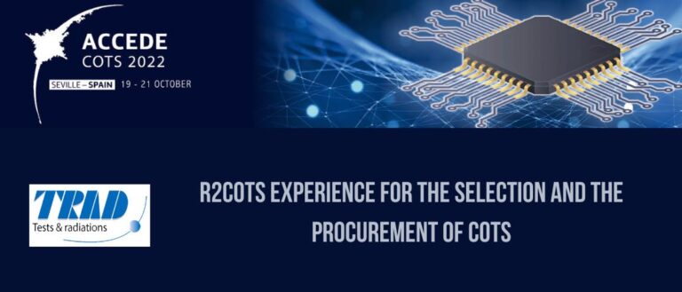 R2COTS experience for the selection and the procurement of COTS