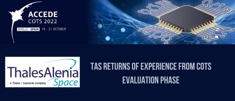 TAS Returns Of Experience From COTS Evaluation Phase