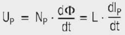 transformer voltage pulse eq. [1]