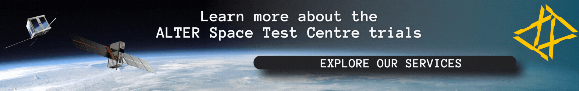 Banner ALTER Space Test Centre services