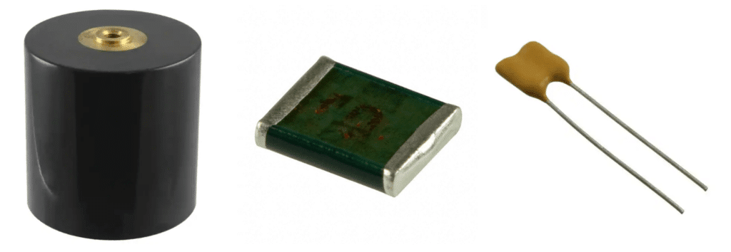 Aluminum capacitors or tantalum plate capacitors