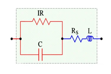 Figure 1. Circuit diagram of a capacitor
