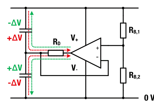 Circuit for supercapacitors active balancing with feedback amplifier