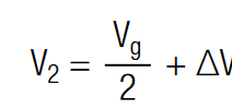 voltage drop V2 on two unequal capacitors in series [6]