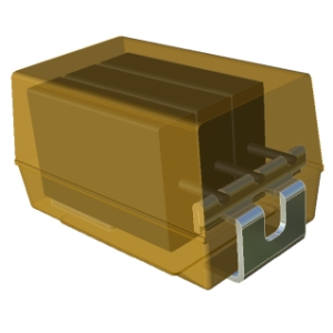 Figure 10. SMD tantalum multianode construction; source: AVX