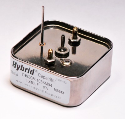 Figure 42. Evans THS hybrid wet tantalum capacitor
