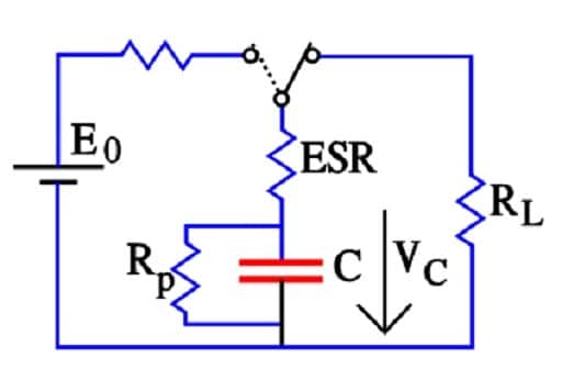 Figure-17.-Discharge-of-a-supercapacitor-with-an-inductive-load-RL Figure 17. Discharge of a supercapacitor with an inductive load RL