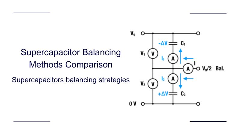 Strategies for effective supercapacitor balancing