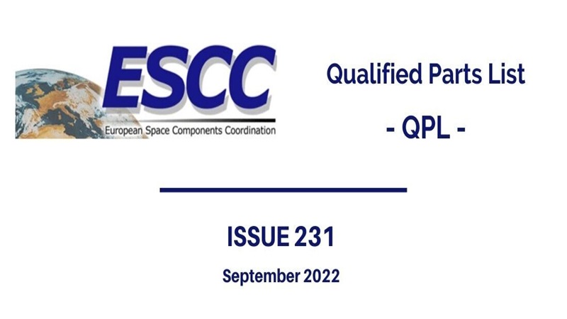 ESCC QPL: Edition 231 (September 2022)