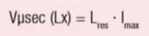 Lres in µH
