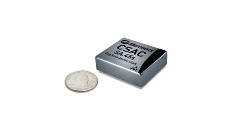 Microchip SA.45s CSAC a precision Atomic Clock for space applications
