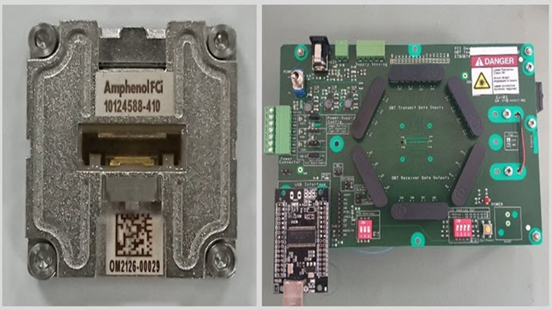 Optical transceiver testing: Electro-optical characterization of 25 GBPS/S