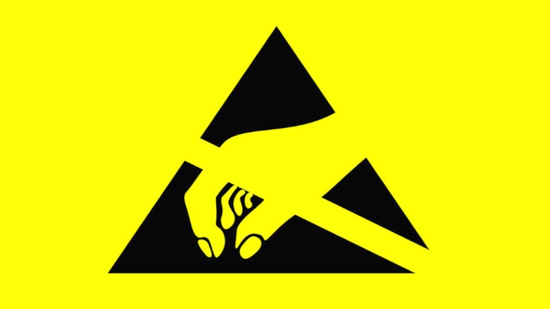 Using capacitors for electrostatic discharge (ESD) protection