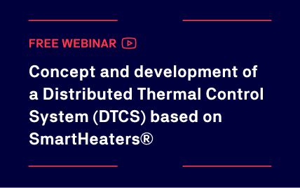 Concept and development of a Distributed Thermal Control System (DTCS) based on SmartHeaters®