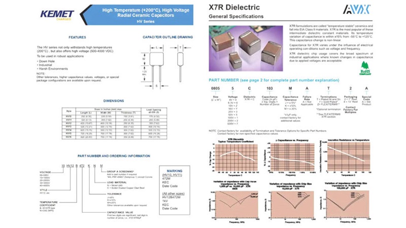 How to read and understand capacitor datasheets