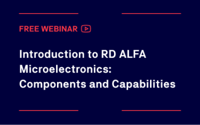 Introduction to RD ALFA Microelectronics: Components and Capabilities